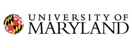Logo of the University of Maryland.