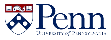 Logo of the University of Pennsylvania.