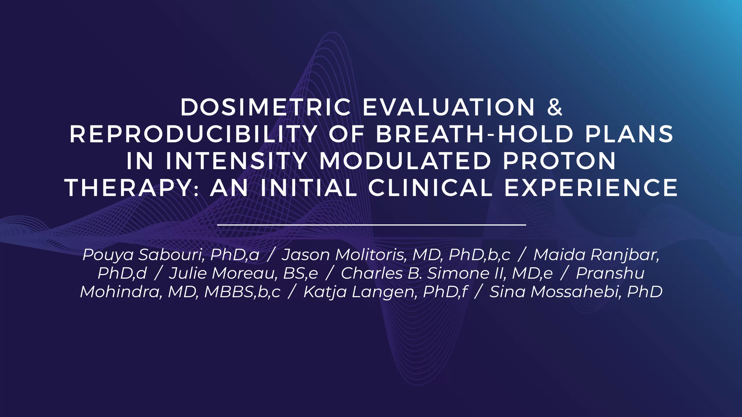 "Dosimetric Evaluation & Reproducibility of Breath-Hold Plans in Intensity Modulated Proton Therapy: An Initial Clinical Experience"